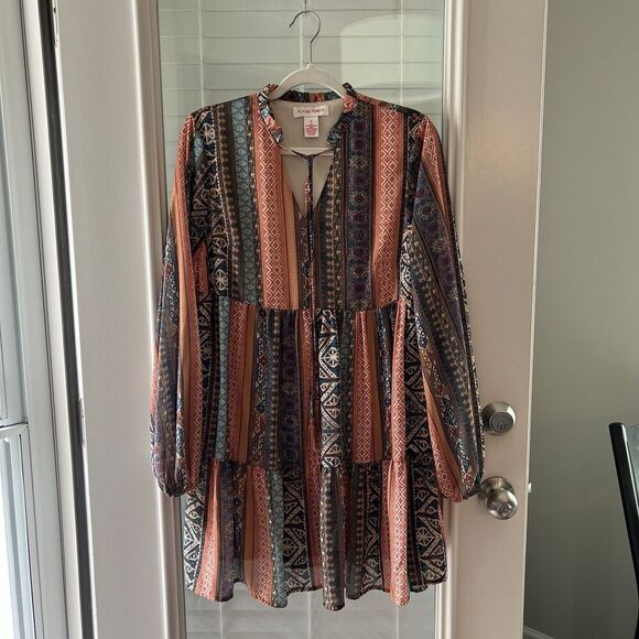 Flying Tomato Dress Small Oversized Layered - Picture 1 of 5